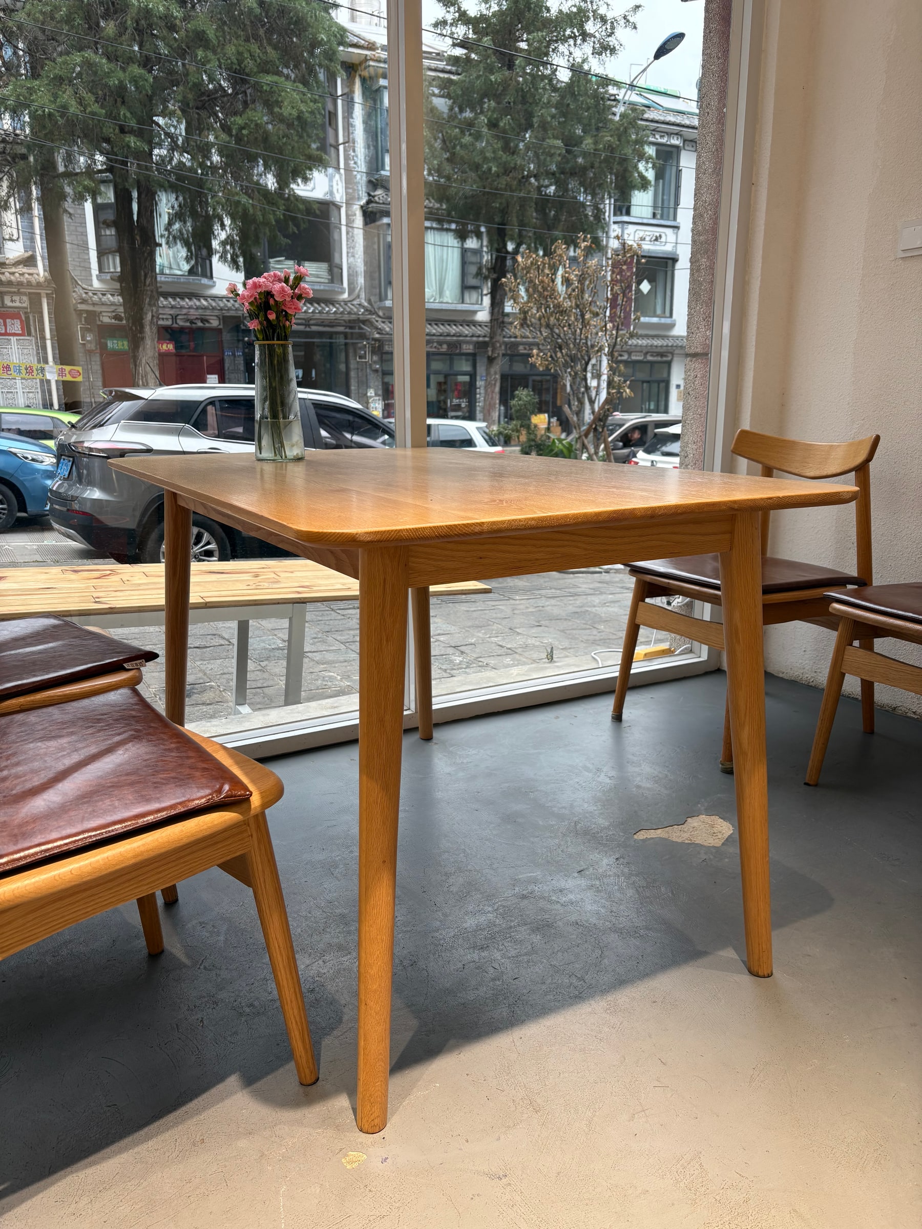 Cafe seating at Mubai Cafe